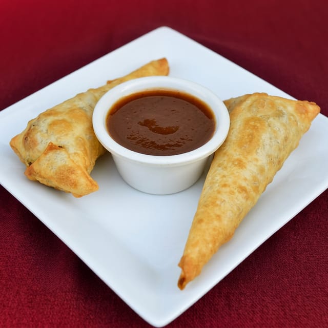 Vegetable Samosa.