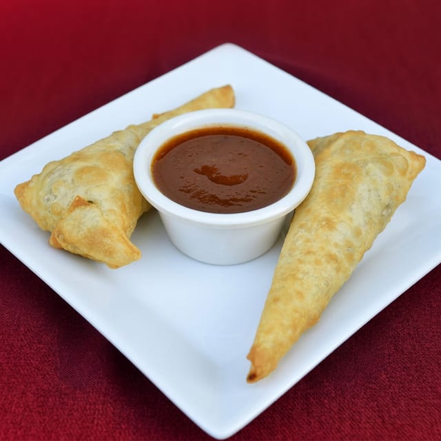 Lamb Samosa.