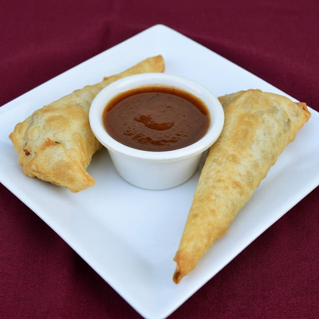 Vegetable Samosa.