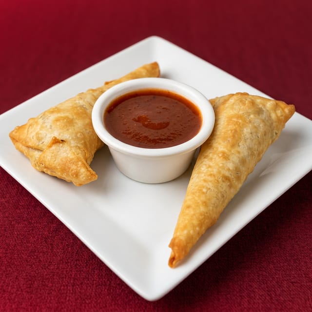 Lamb Samosa.